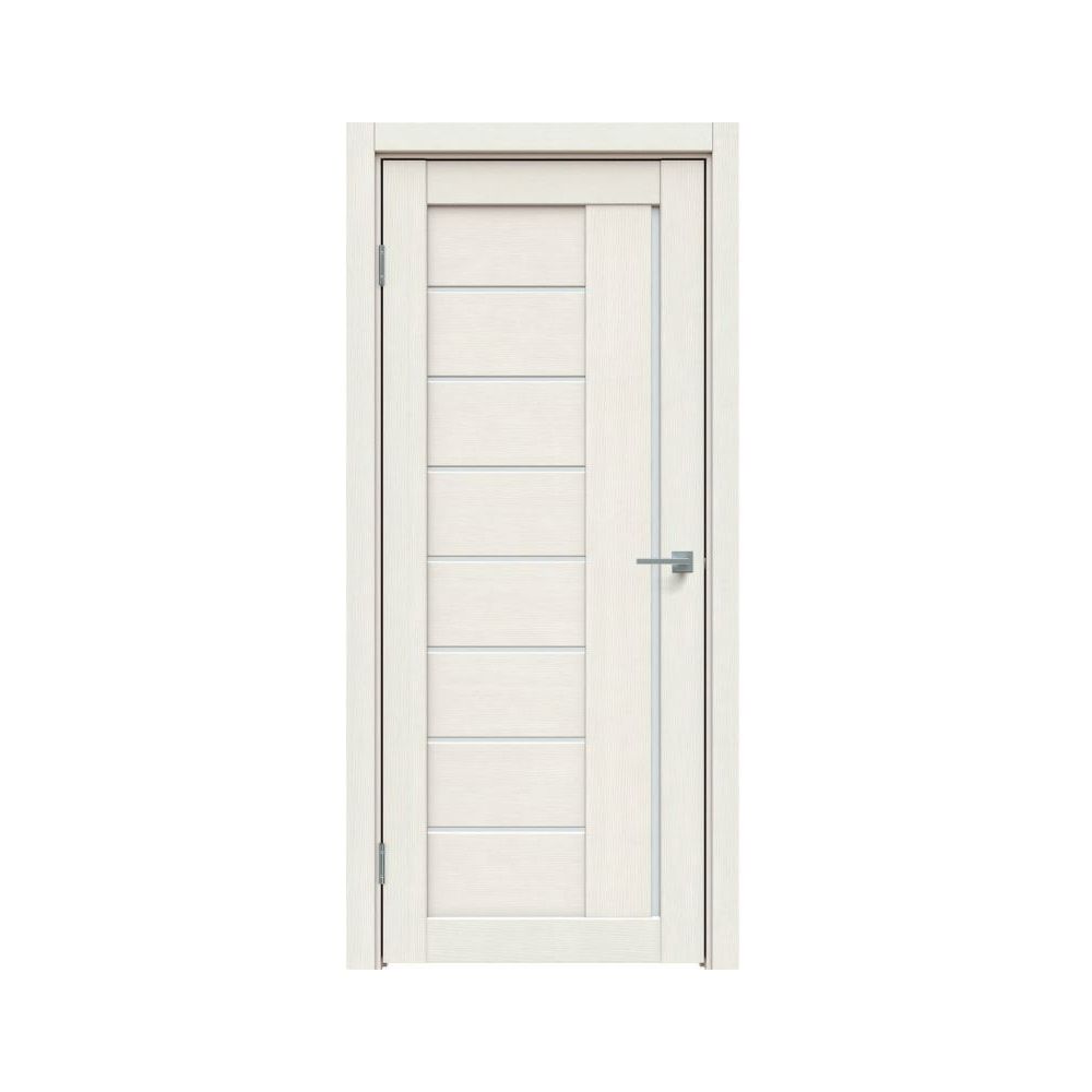 Дверное полотно L8 ПВХ Мелинга белая 600мм