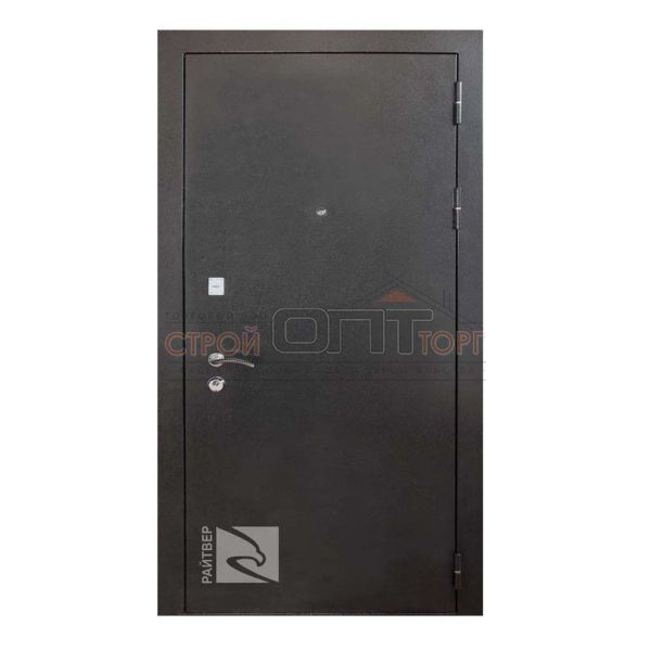 Дверь стальная Райтвер СТРОНГ 100 (бел.матовый) 960х2050 правая  (фурнитура внутри)