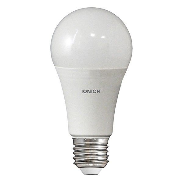 Лампа светодиодная 14Вт груша 4000К естеств. белый свет LED E27 А60 230В IONICH 1623 (10/100 шт)
