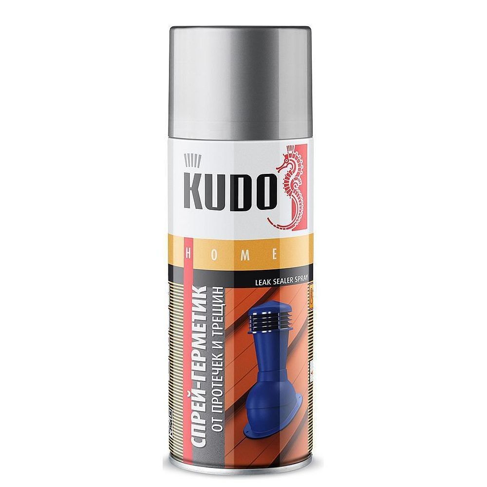 Герметизирующий спрей Черный KUDO 520 мл (6шт)  KU-H302