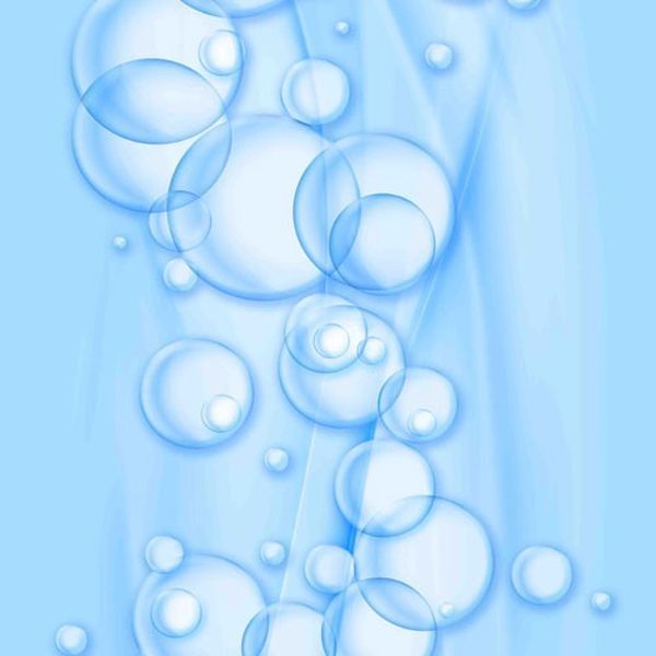Панель ПВХ  (512) Пузыри голубые 2,7*0,25**0,008м (10шт/уп)