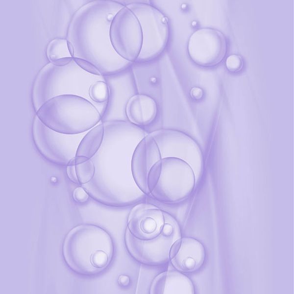 Панель ПВХ  (514) Пузыри фиолетовые 2,7*0,25**0,008м (10шт/уп)