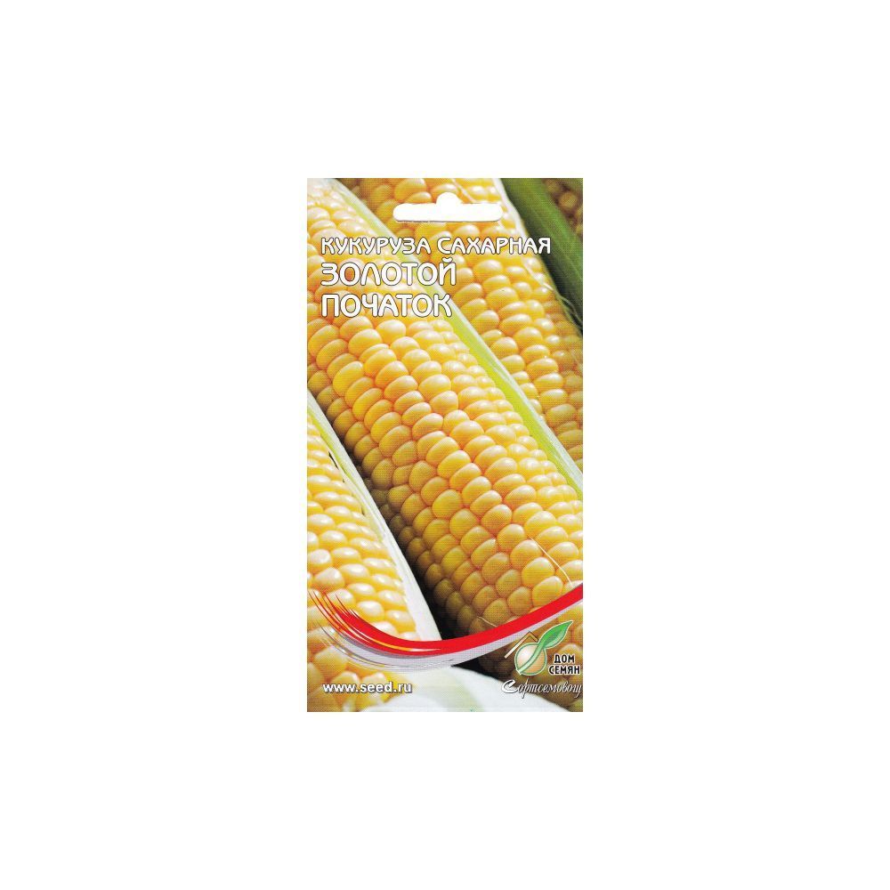 Кукуруза сахарная Золотой Початок 17 шт ЦП Дом семян