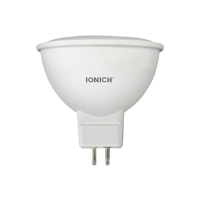 Лампа светодиодная направл.света LED GU5,3 120гр. 7Вт, 230В, 4000К,  хол. белый свет IONICH 1525 (10/100 шт)