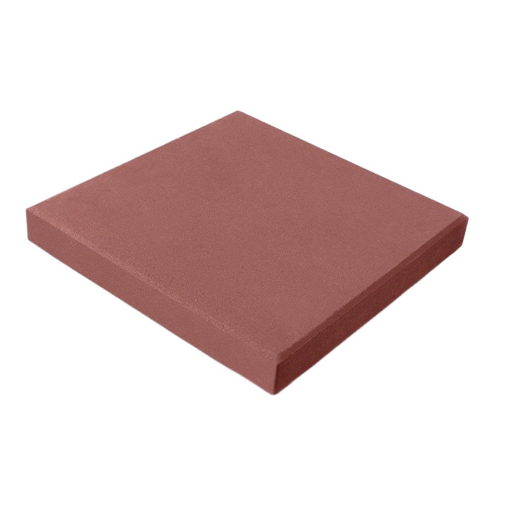 Плита бетонная тротуарная 1К.5Ф (красная) 300*300*50мм (11,11шт\м2)(135шт\подд)