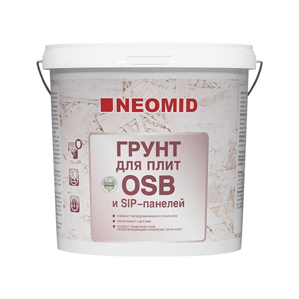 Грунт для плит OSB и SIP-Панелей  NEOMID 1кг (12шт)