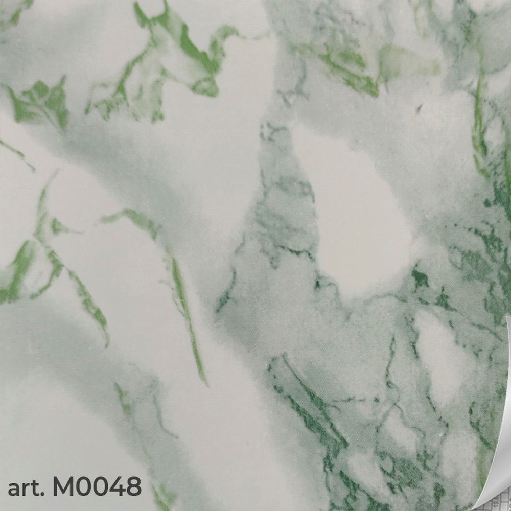 Самоклейка D&B OCTKI  0,67х8м  мрамор ярко-зеленый  (вл.6)  арт.0048M