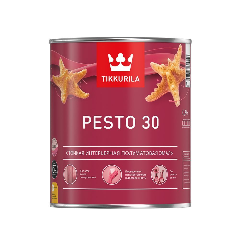 Краска PESTO 30 А  п/мат 0,9л (6шт)
