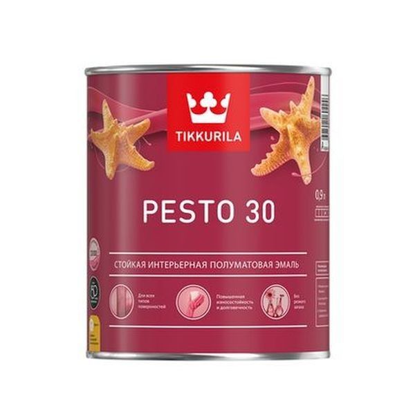Краска PESTO 30 С  п/мат 0,9л (6шт)