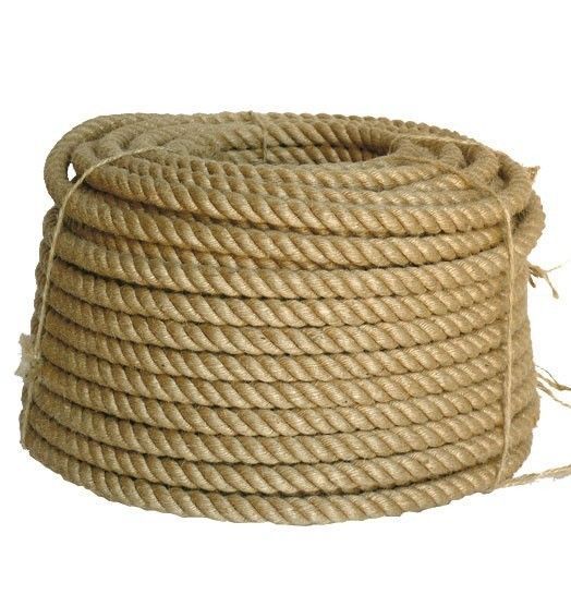 Верёвка джутовая 10мм (бабина)