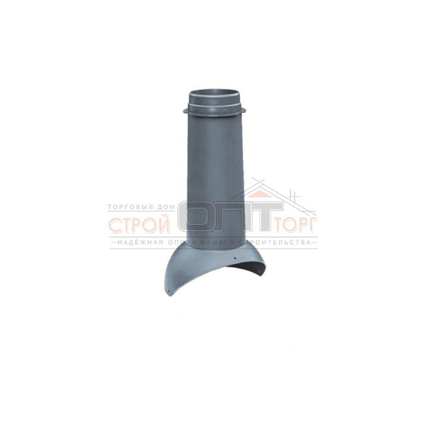 Выход вентиляции KROVENT Pipe-VT 110 серый (в наличии)