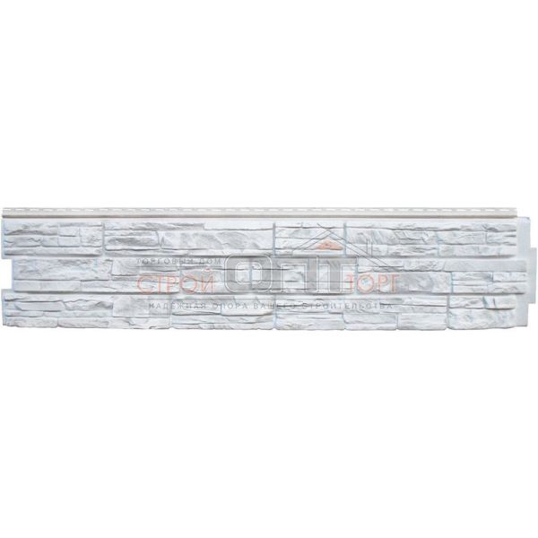 Фасадная панель Крымский сланец Серебро 1,48х0,312 м GL Я-фасад (под заказ)