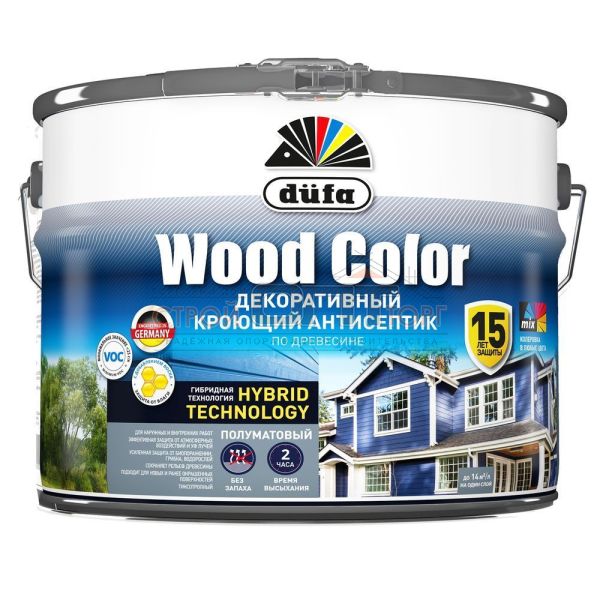 Антисептик кроющий Dufa Wood Color база 3  0,81л