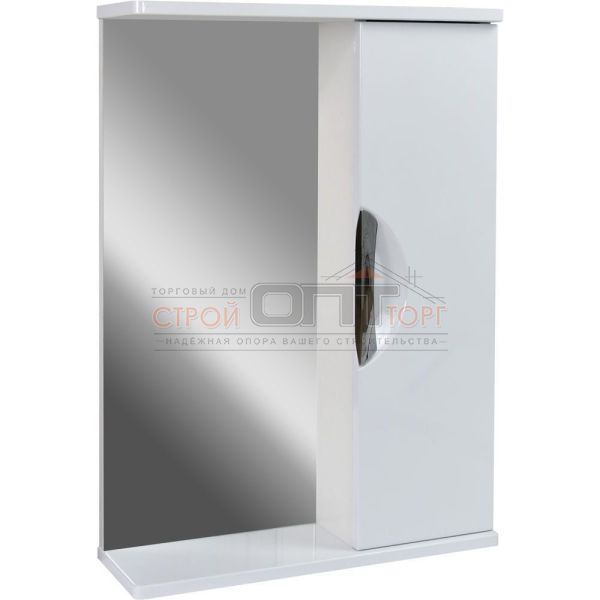 Зеркало "Афина 50" (DORATIZ) шкафчик белый 500х170х700 (2711.700)
