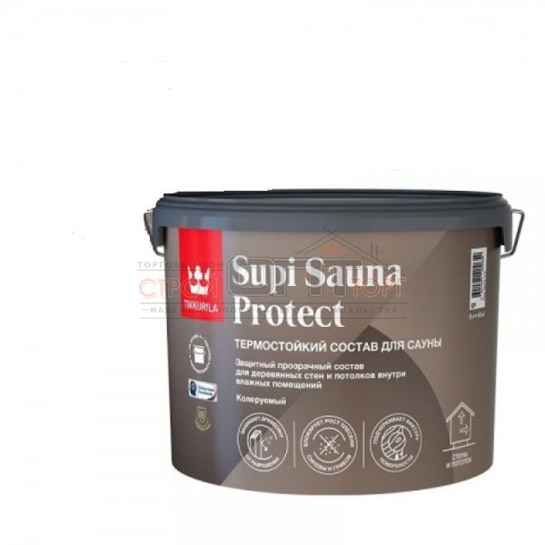 Состав для сауны  SUPI SAUNA PROTECT EP  п/мат 0,9л (6шт)