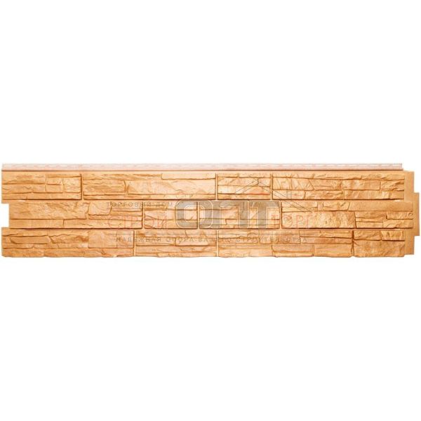 Фасадная панель Крымский сланец Песок 1,48х0,312 м GL Я-фасад (под заказ)
