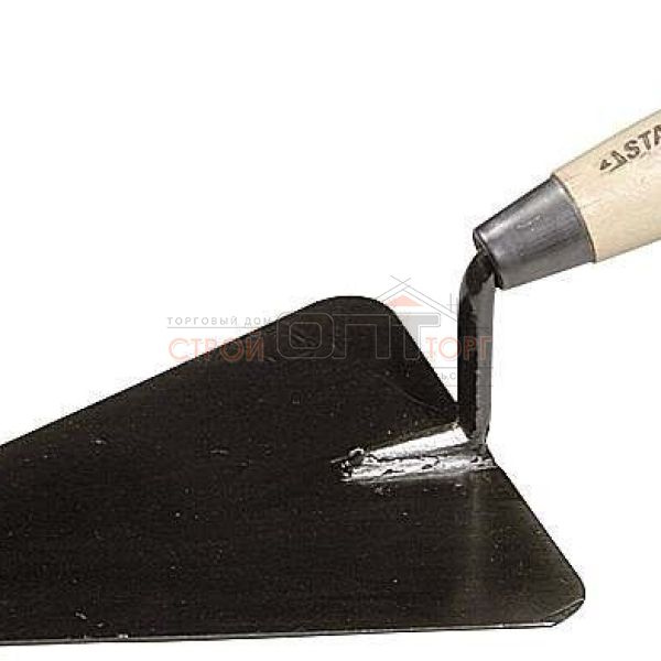 Кельма бетонщика STAYER с деревянной усиленной ручкой КБ 0821-2 (кратность 10шт)